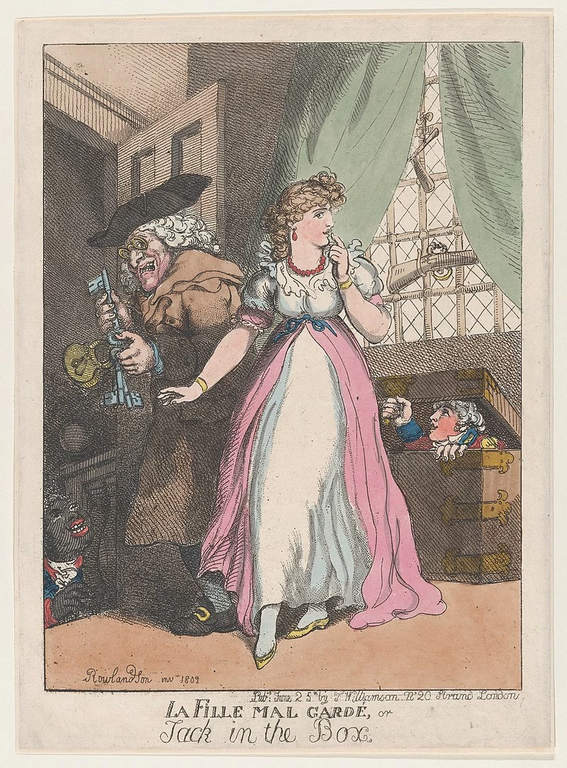 Thomas Rowlandson-101-La ragazza mal tenuta
